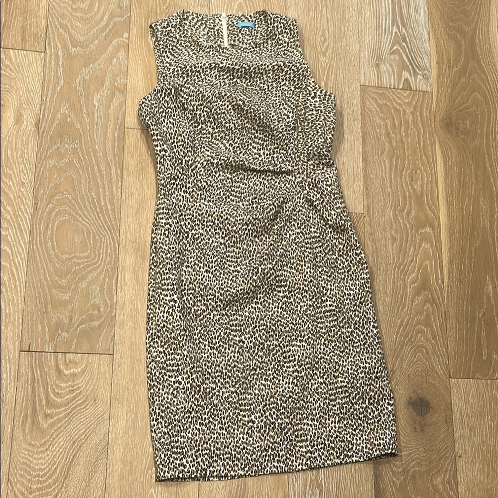 J. McLaughlin Anne Leopard Sheath Dress - Picture 2 of 10